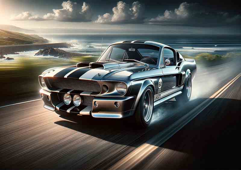 Shelby Muscle Power | Metal Poster