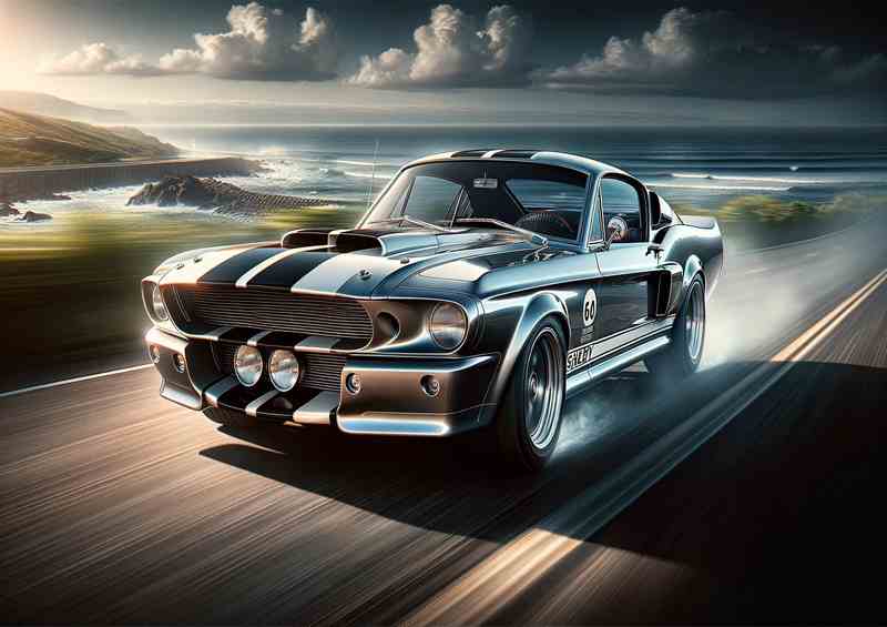 Classic Shelby Muscle Car Power a powerful and iconic Shelby | Poster