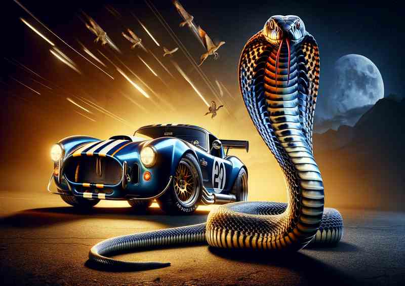 Cobra Car + Snake Duo Powerful | Di-Bond