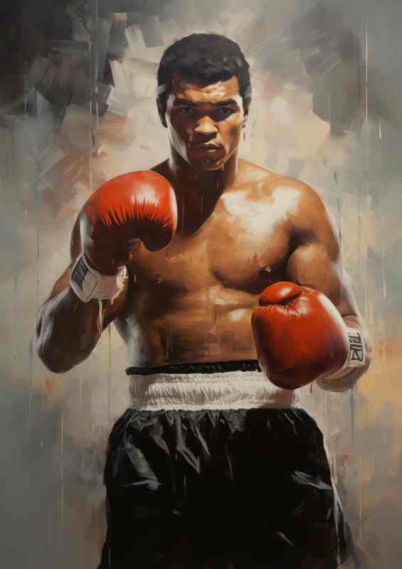 Muhammad ali the legendary boxer | Poster