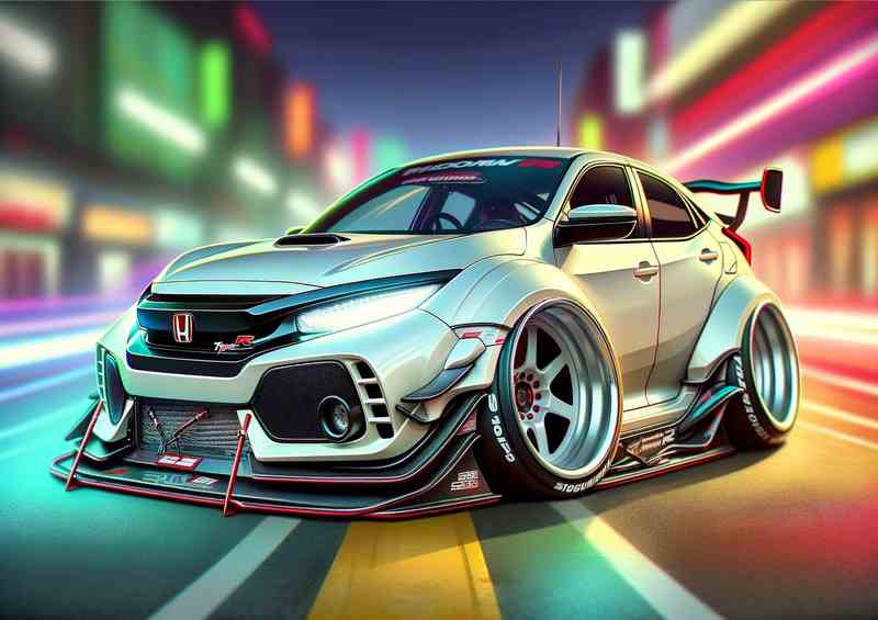Honda CIV Type R Street Racing - Hyper CAR