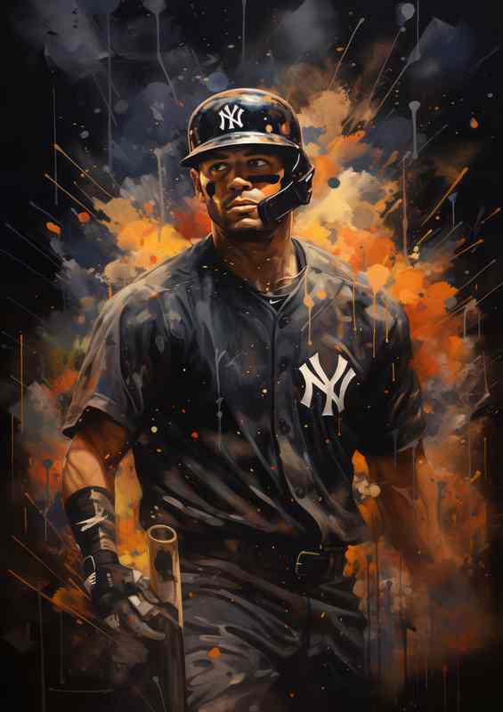 New york yankees gold medalist baseball player | Canvas