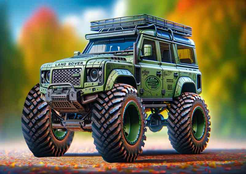 Exa-Rover Off-Road - Exaggerated Off-Road Excellence