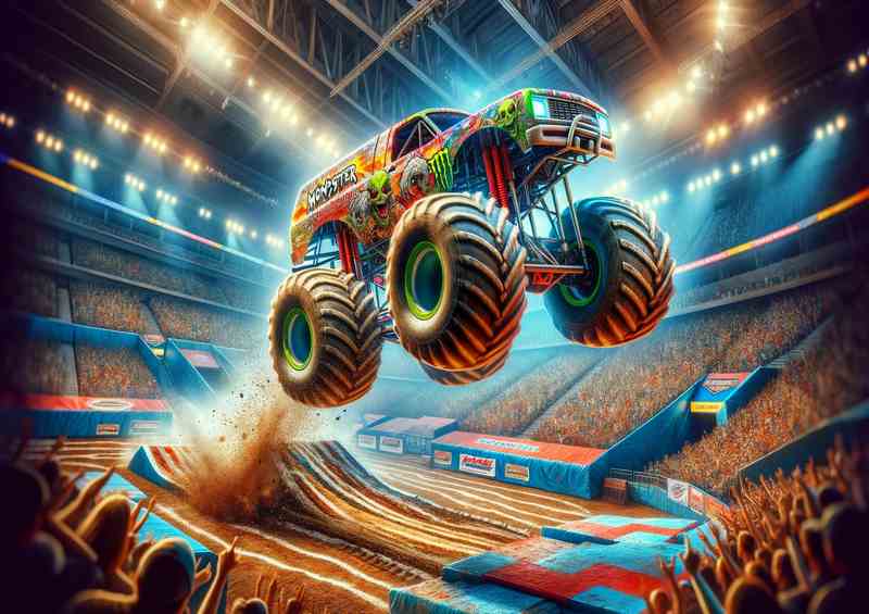 Monster Truck Showdown Poster