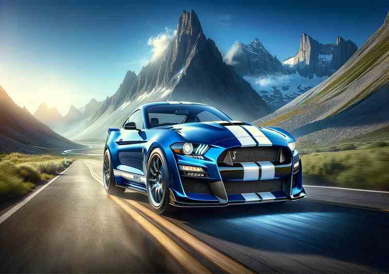 Shelby Performance and Elegance muscle Car | Poster