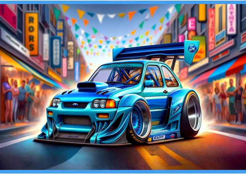 Hypertuned Ford Escort Cosworth Racer