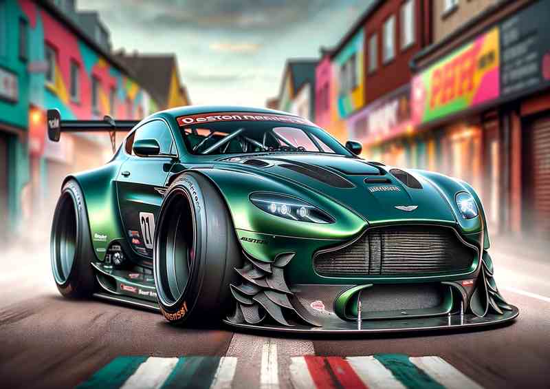Aston Martin Hypermetal Street Racer Poster