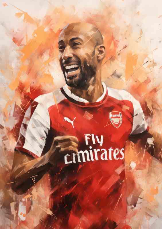 Thierry Henry Footballer | Canvas