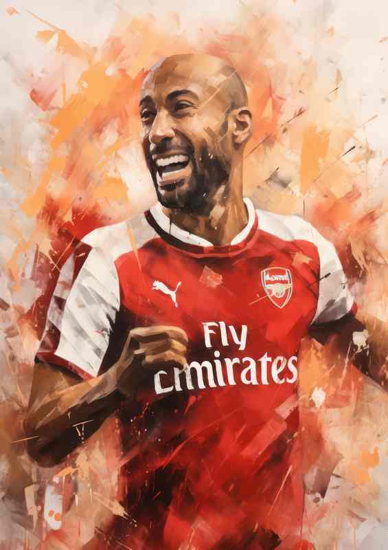Thierry Henry Footballer | Poster