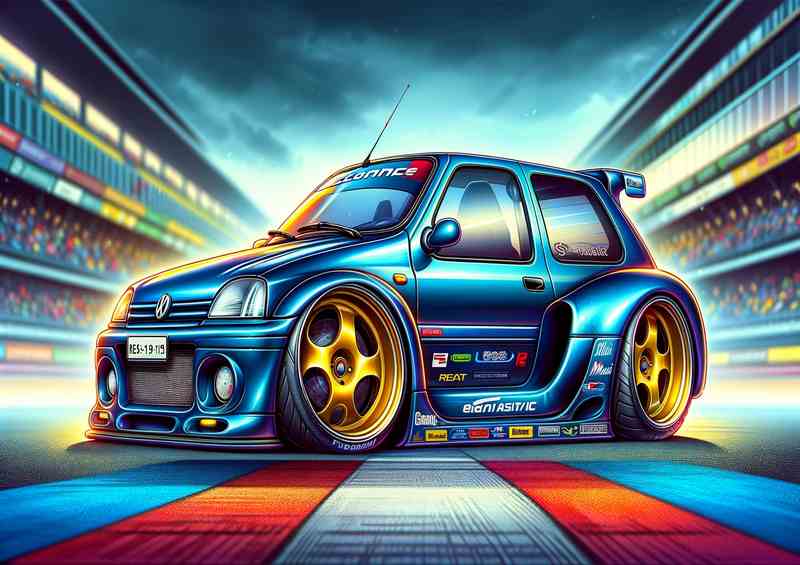 Clio Williams Maxi | Blue Canvas