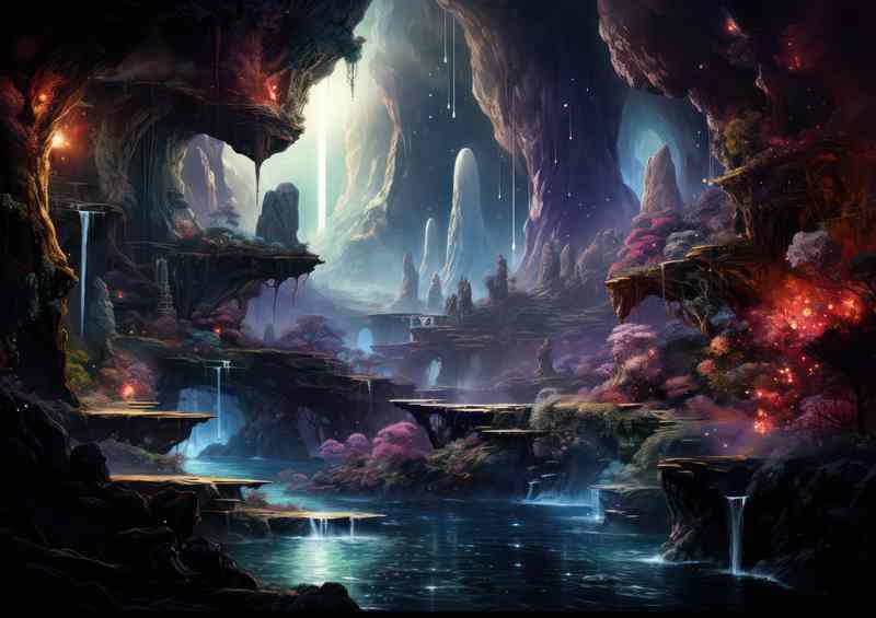 Jewel Toned Journeys Quests in the Color Kingdom | Metal Poster