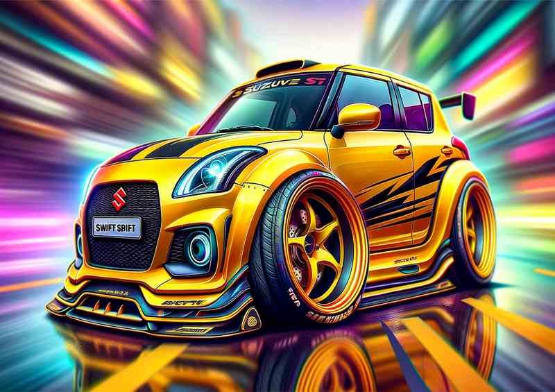Suzuki Swift Sport Yellow | Di-Bond