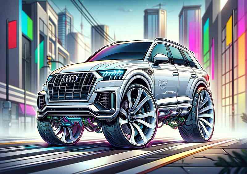 Audi Q7 4x4 Xtreme Style in White