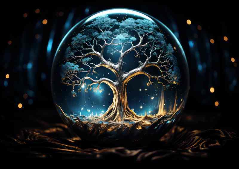 Pigmented Pyramids Monuments in Magic Meadows | Poster