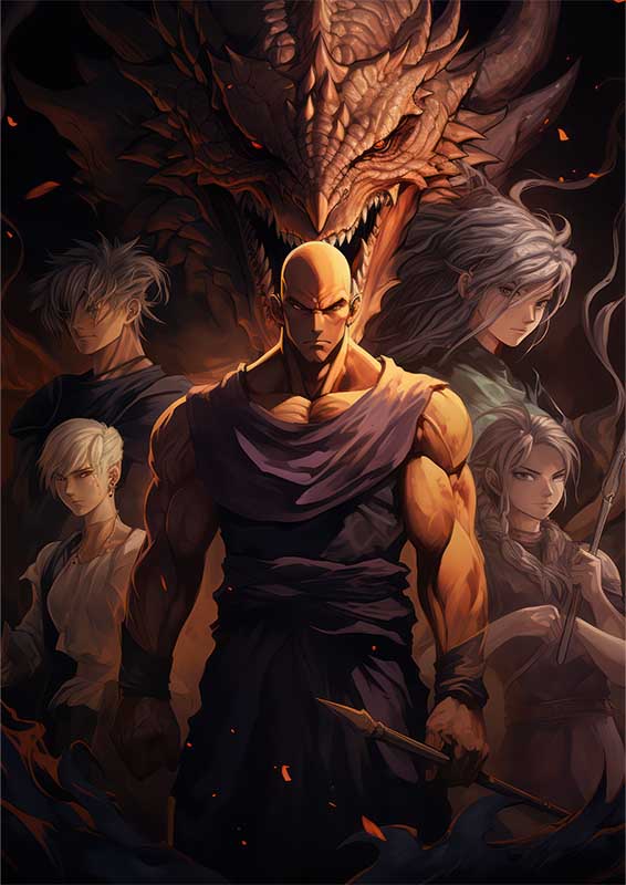 One Punch Man Seigi Shikkou | Metal Poster