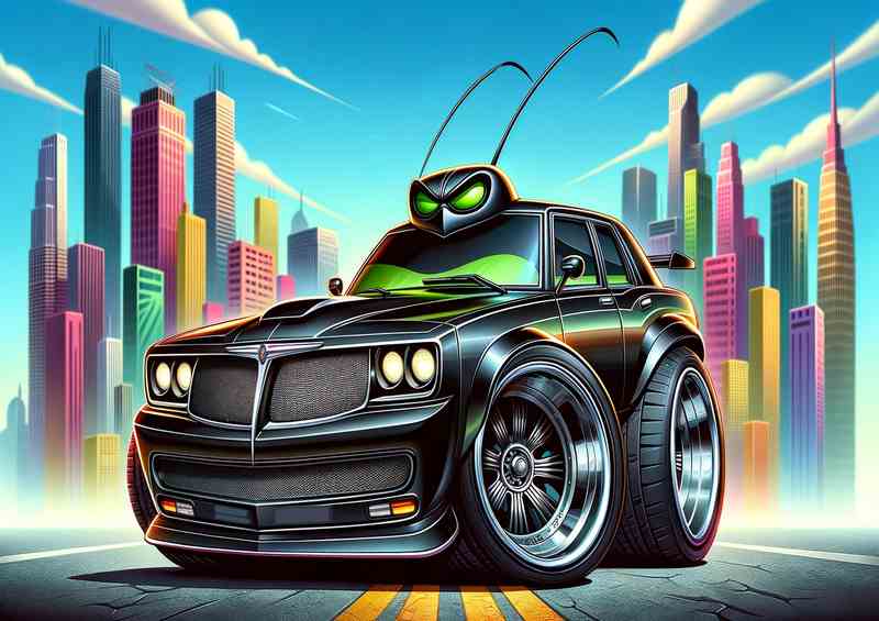 Chrysler Newport style green paint big wheels | Di-Bond