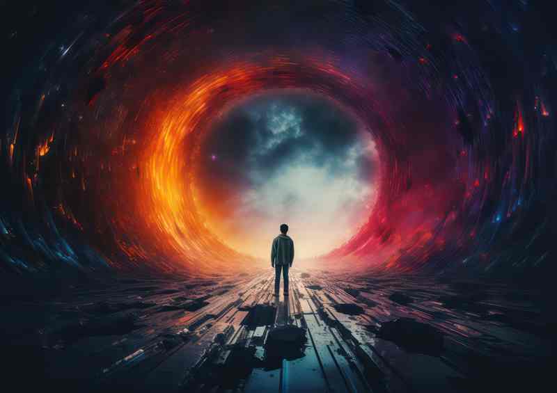 Rainbow Roads Paths of the Prismatic Pilgrim | Di-Bond