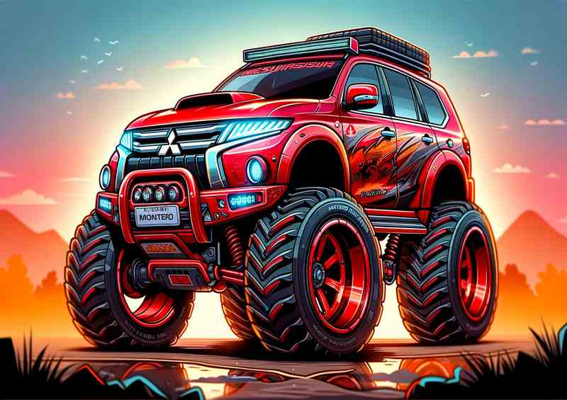 Montero4x4 Style Metal Poster