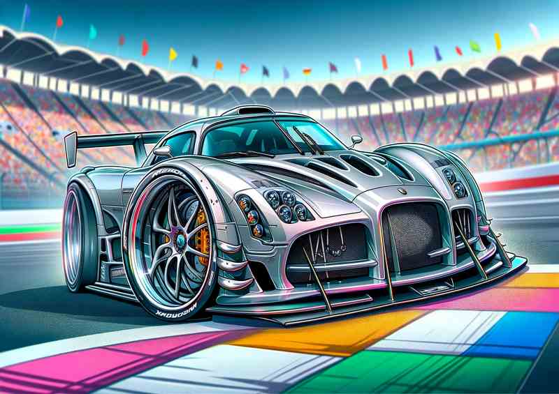 Noble M12 M400 style extremely exaggerated features | Di-Bond