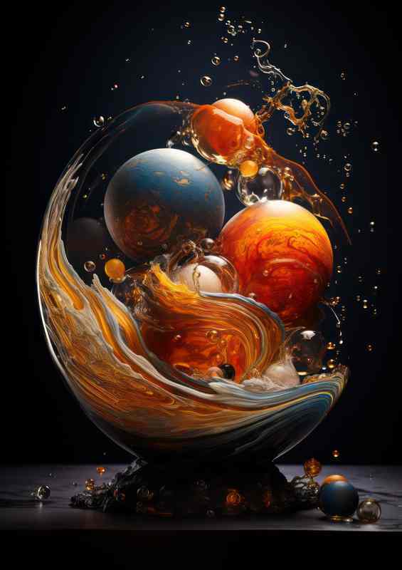 Daydreaming in Dazzling Dimensions | Canvas