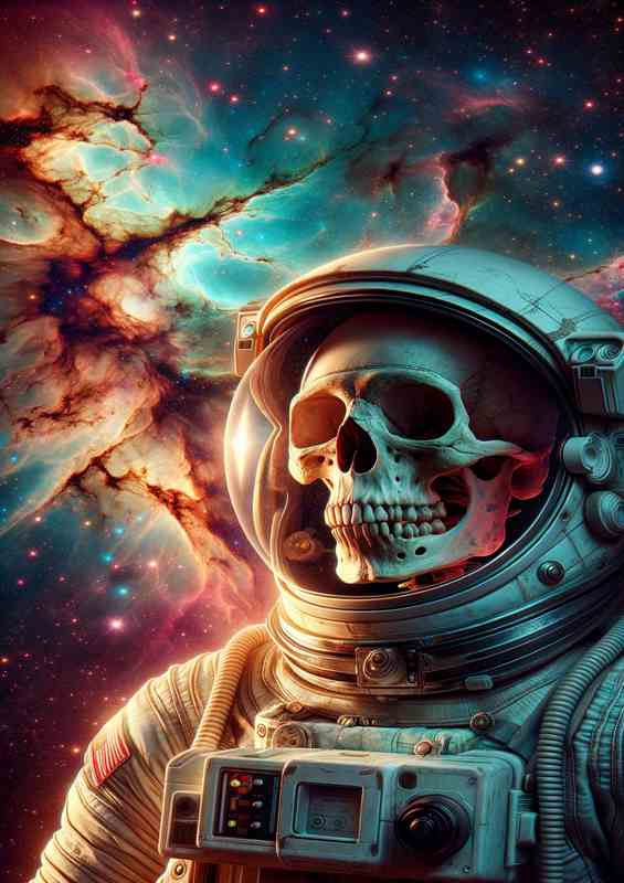 Astronaut Skeleton Space Odyssey | Di-Bond