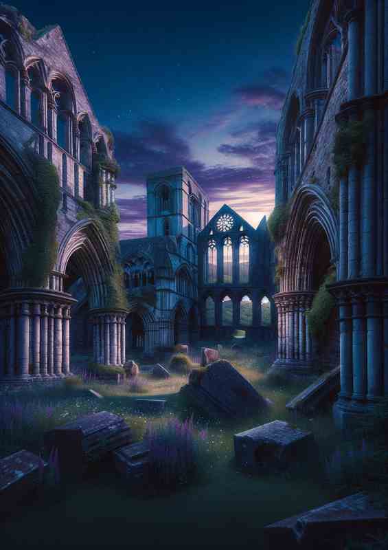 Mys Gothic Abbey Ruin | Di-Bond