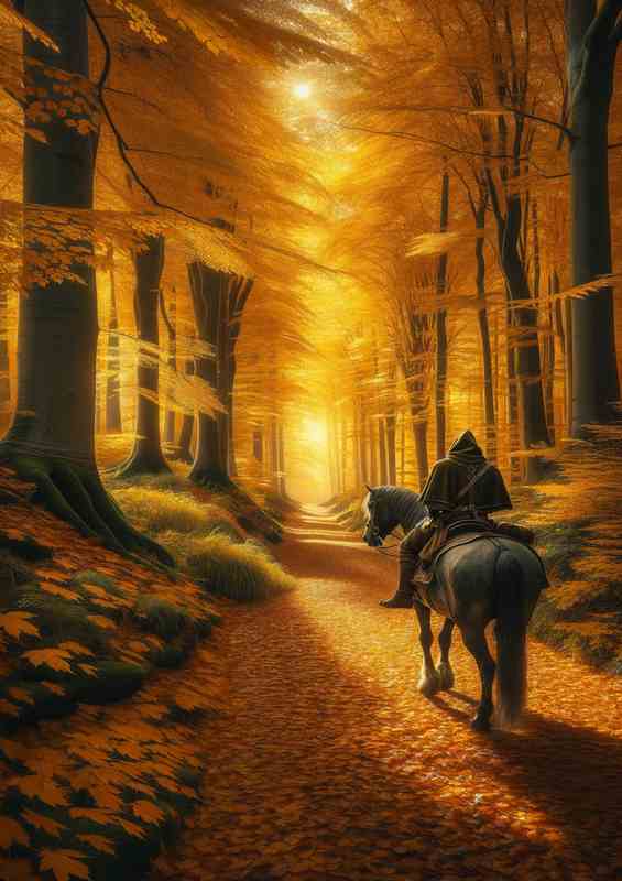 Maple Path Journey - Solitude Equestrian Ensemble