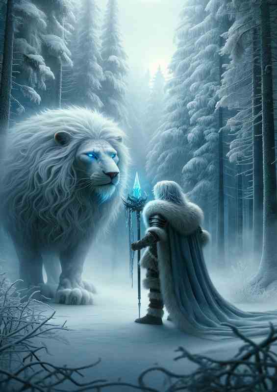 Arctic Beast Encounter | Canvas