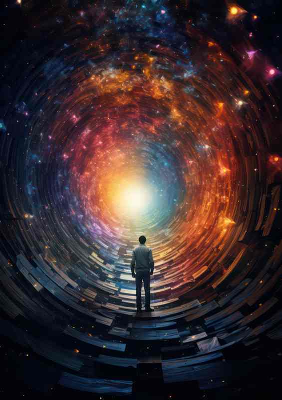 Neon Narnia Into the Glowing Grove | Poster