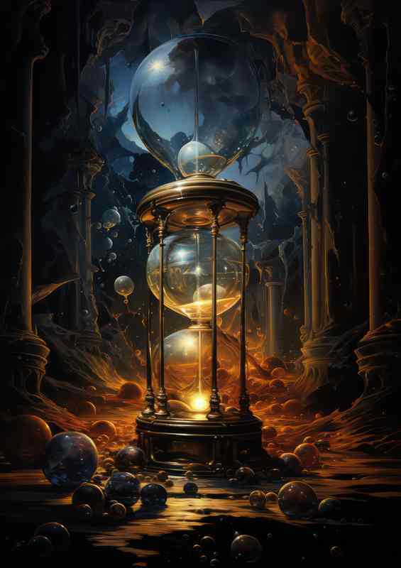 Neon Nests Habitats of the Hued Highlands | Metal Poster