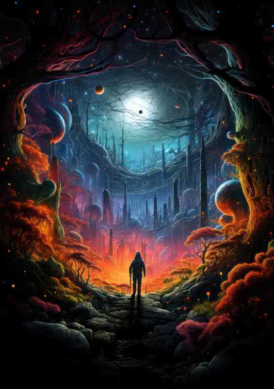 Shining Shadows Dark Tales of Dazzling Domains | Di-Bond