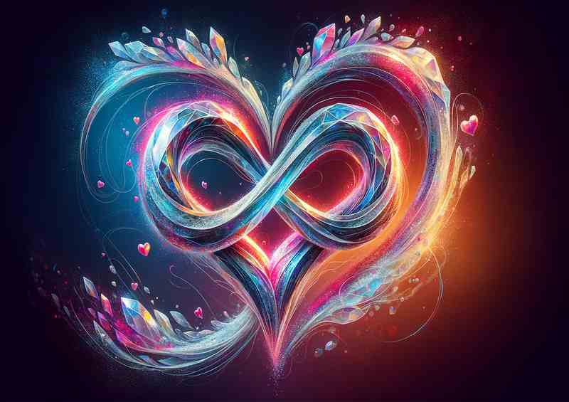 Love Unbound the infinity love symbol | Canvas