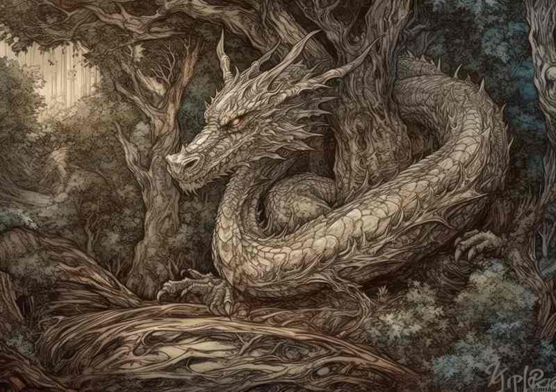 Eyes of the Mystic Guardian | Metal Poster