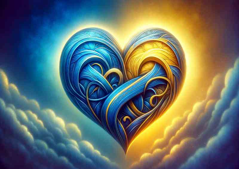 Unity in Affection Dual Heart Symphony | Di-Bond