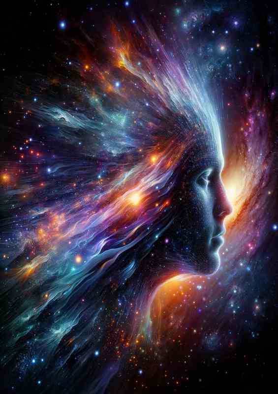 Genevibe Cosmic Stream Poster