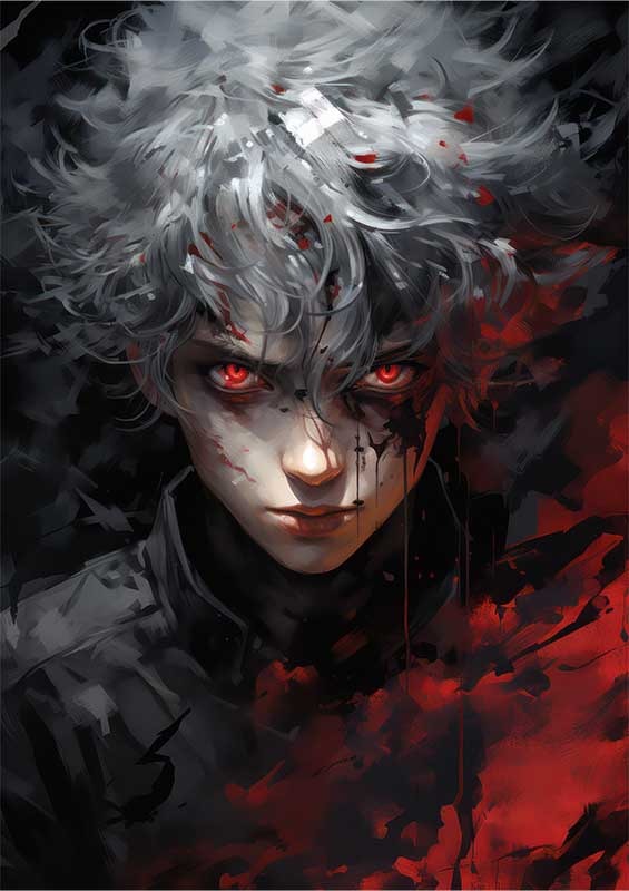 Shoku ghoul intence look | Poster