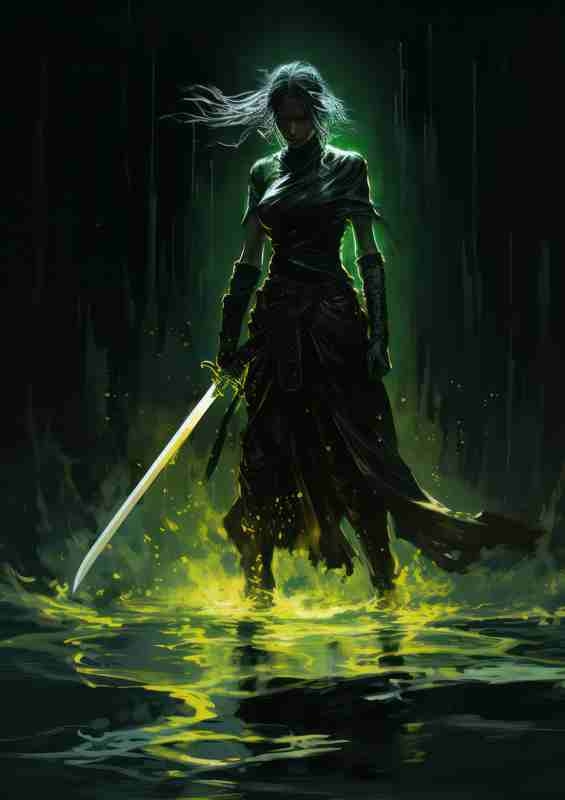 khaleesi in dark waiting | Poster