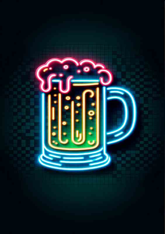 A beer mug with no background suitable for a home bar | Canvas