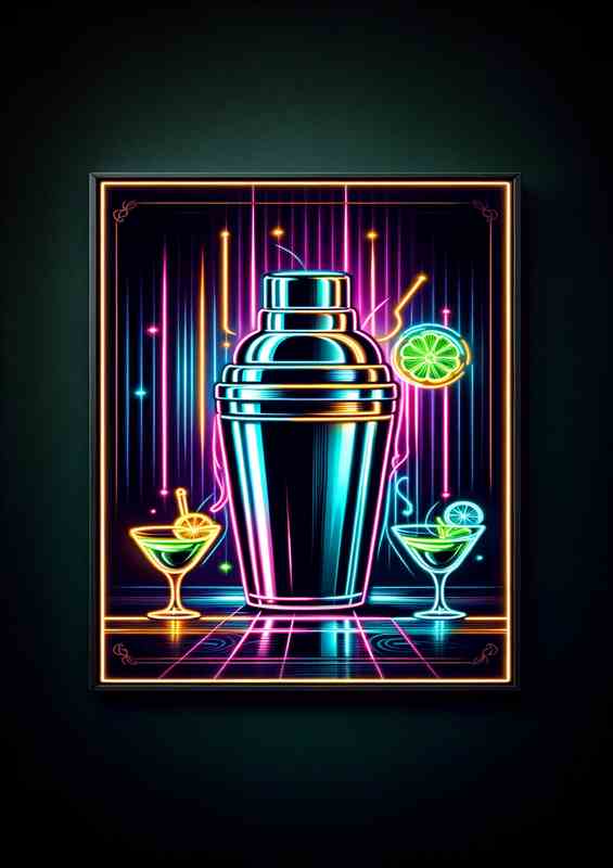 A stylish cocktail shaker perfect for a home bar | Di-Bond