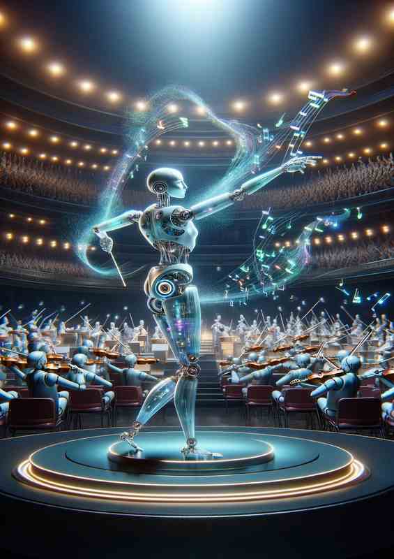 Artistic Android Maestro | Di-Bond