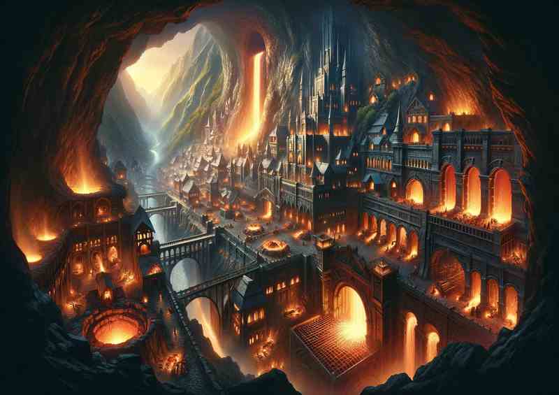 Dwarven Forge City | Di-Bond