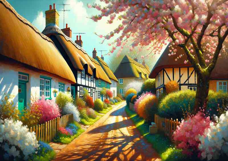 Bright spring morning in Cornwall UK | Di-Bond