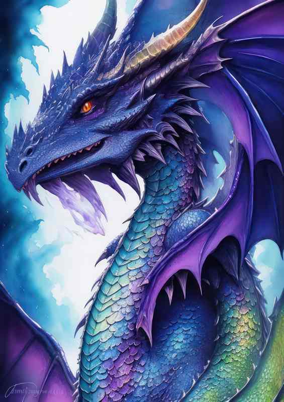 Mystic Draconian gragon | Di-Bond