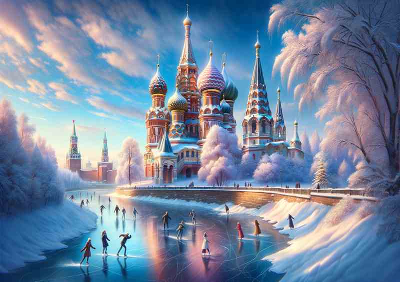 Frozen Elegance A Winter Wonderland in Russia | Di-Bond