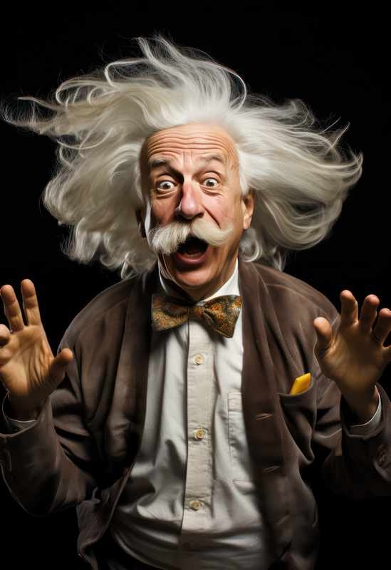 Albert Einstine amazing mind | Metal Poster