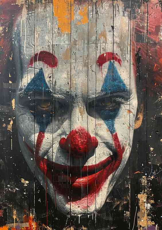 Its not all a joke er street art | Metal Poster