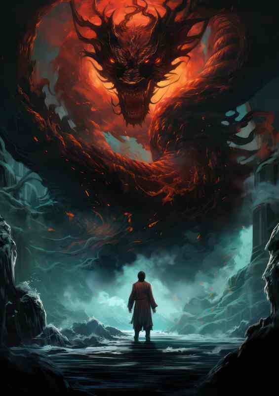The Evolution of Dragon Myths Across Cultures versus man | Canvas