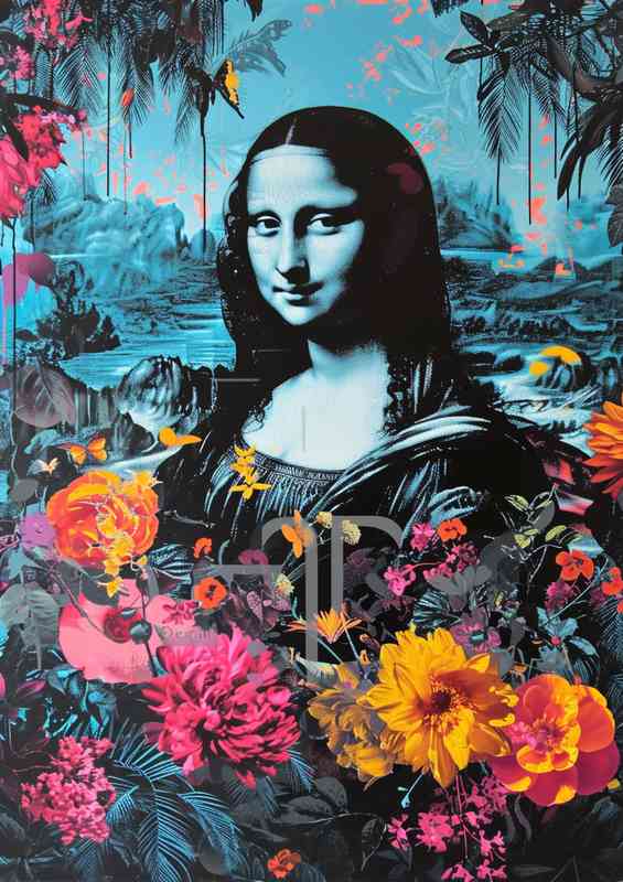 Mona lisa modern twist | Poster