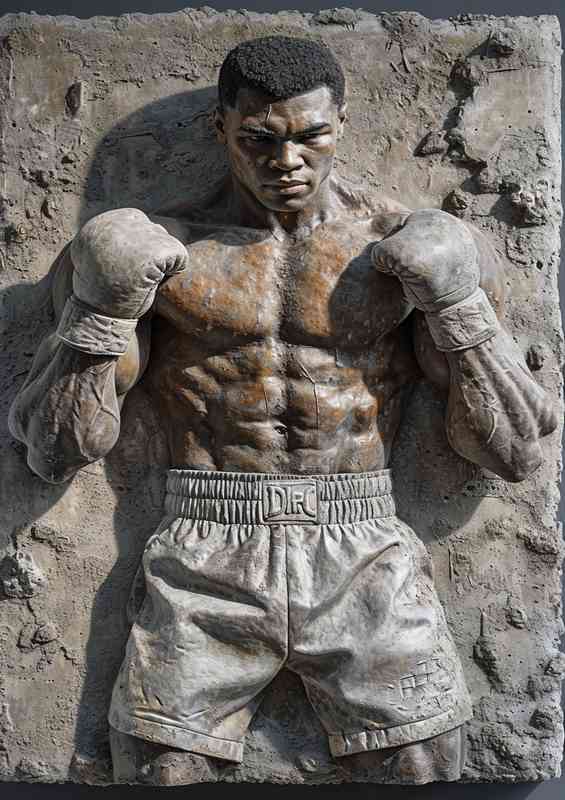 Muhammed ali blended art street style | Poster