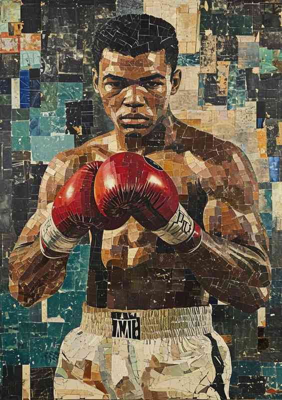 Street style boxer ali | Di-Bond